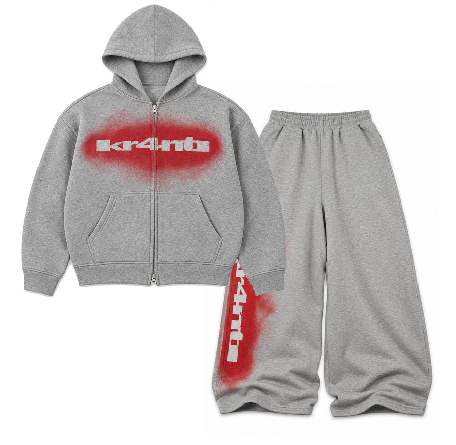 SPRAY-PAINT STENCIL BUNDLE hoodie and sweats